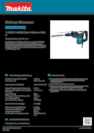 Młotowiertarki Makita HR4003C
