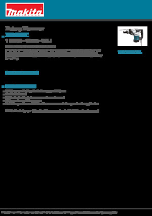 Młotowiertarki Makita HR4030C