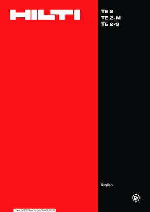 Młotowiertarki Hilti TE 2