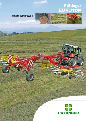 Zgrabiarki rotorowe Pöttinger EuroTop 881 A