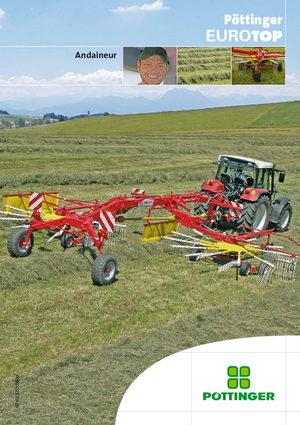 Zgrabiarki rotorowe Pöttinger EuroTop 881 A
