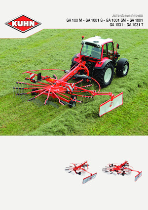 Zgrabiarki rotorowe Kuhn GA 4201