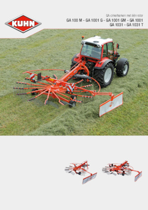 Zgrabiarki rotorowe Kuhn GA 4201