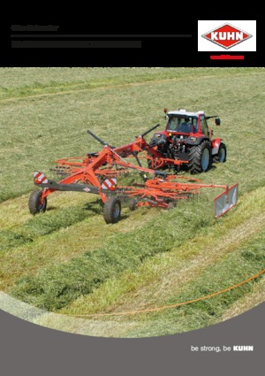 Zgrabiarki rotorowe Kuhn GA 8131