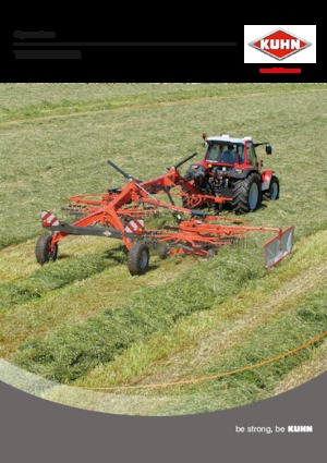 Zgrabiarki rotorowe Kuhn GA 8131