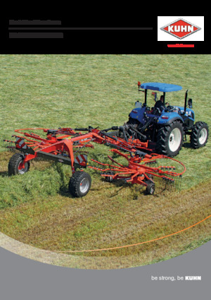 Zgrabiarki rotorowe Kuhn GA 8830