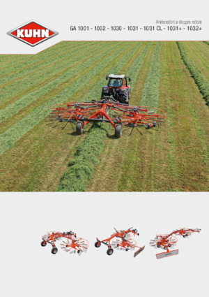 Zgrabiarki rotorowe Kuhn GA 8830