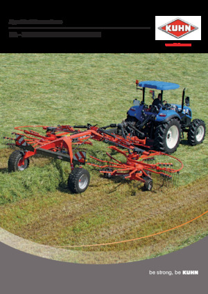 Zgrabiarki rotorowe Kuhn GA 8830