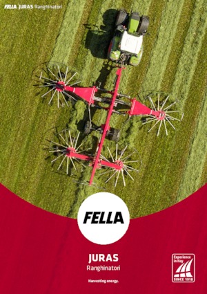 Zgrabiarki rotorowe Fella Juras 1452