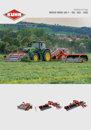 Zgrabiarki rotorowe Kuhn Merge Maxx 762