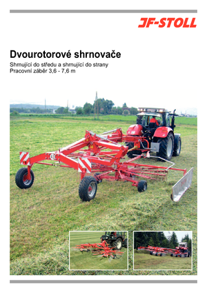 Zgrabiarki rotorowe JF-Stoll R 655 DS