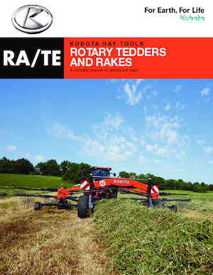 Zgrabiarki rotorowe Kubota RA2069 Evo