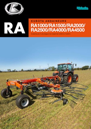 Zgrabiarki rotorowe Kubota RA2071T Evo (Plus)