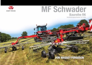 Zgrabiarki rotorowe Massey Ferguson RK1002 TRC-Pro 