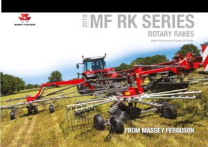 Zgrabiarki rotorowe Massey Ferguson RK672 SD-TRC