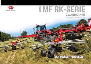 Zgrabiarki rotorowe Massey Ferguson RK672 SD-TRC