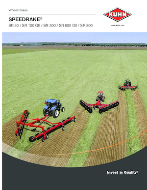 Zgrabiarki rotorowe Kuhn SR 50