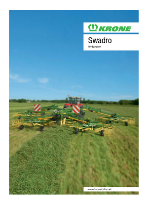 Zgrabiarki rotorowe Krone Swadro 800/26