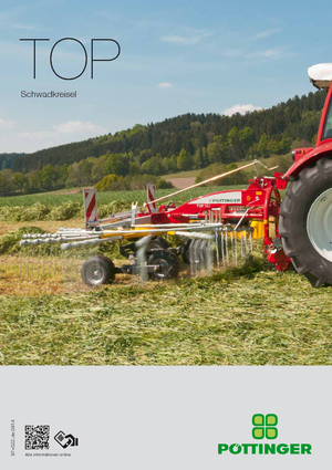 Zgrabiarki rotorowe Pöttinger Top 702 C