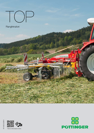 Zgrabiarki rotorowe Pöttinger Top 702 C