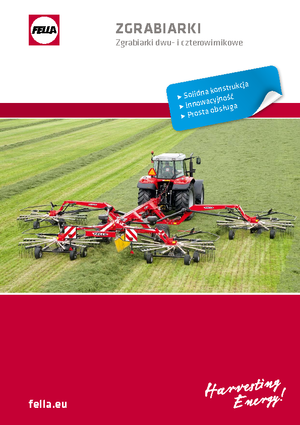 Zgrabiarki rotorowe Fella TS 880