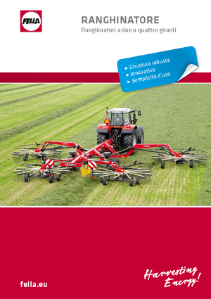 Zgrabiarki rotorowe Fella TS 880