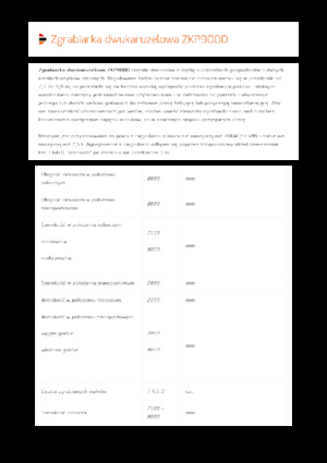 Zgrabiarki rotorowe Pronar ZKP 900D