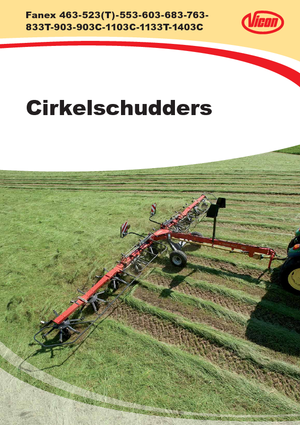 Przetrząsacze karuzelowe Vicon Fanex 604