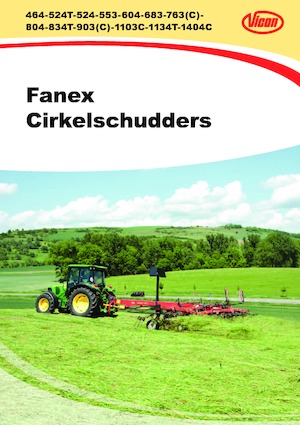 Przetrząsacze karuzelowe Vicon Fanex 904