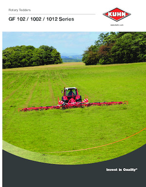 Przetrząsacze karuzelowe Kuhn GF 502 THA