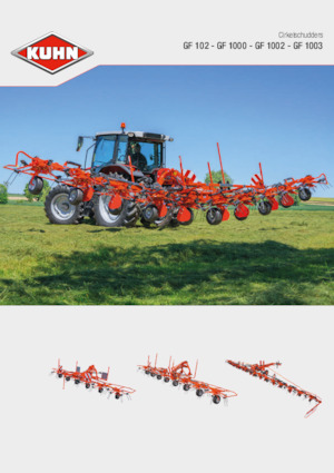 Przetrząsacze karuzelowe Kuhn GF 8700