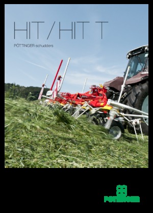 Przetrząsacze karuzelowe Pöttinger Hit 8.91