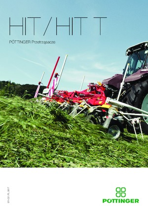 Przetrząsacze karuzelowe Pöttinger Hit 4.54