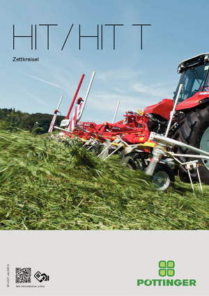 Przetrząsacze karuzelowe Pöttinger Hit 8.91