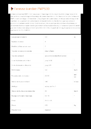 Przetrząsacze karuzelowe Pronar PWP 530