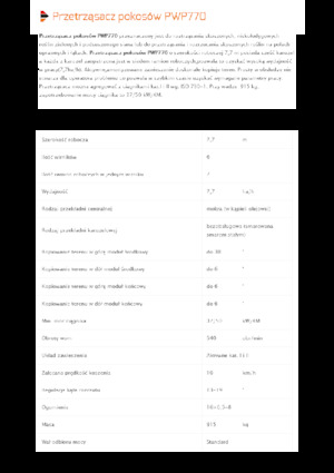 Przetrząsacze karuzelowe Pronar PWP 770