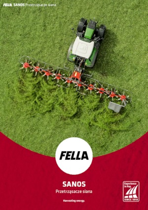 Przetrząsacze karuzelowe Fella Sanos 901 Trans