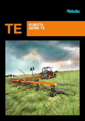 Przetrząsacze karuzelowe Kubota TE6576