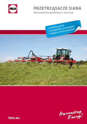 Przetrząsacze karuzelowe Fella TH 790