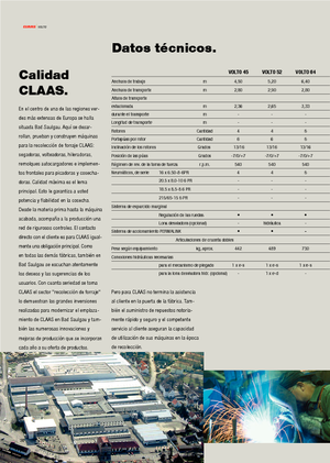 Przetrząsacze karuzelowe Claas Volto 870