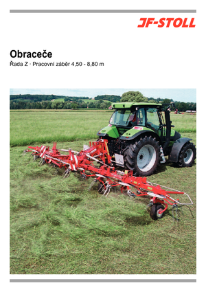 Przetrząsacze karuzelowe JF-Stoll Z 905 Pro A