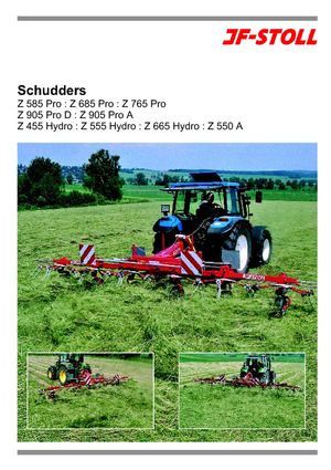 Przetrząsacze karuzelowe JF-Stoll Z 905 Pro A