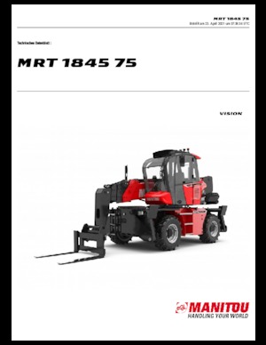 Ładowarka teleskopowa obrotowa Manitou MRT 1845-400 75 D