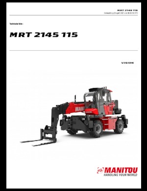 Ładowarka teleskopowa obrotowa Manitou MRT 2145-400 115 D