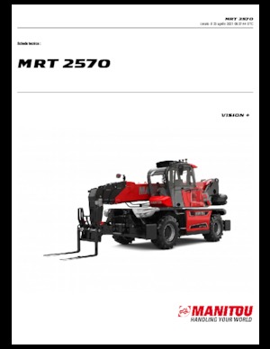 Ładowarka teleskopowa obrotowa Manitou MRT 2570-360 175 Y
