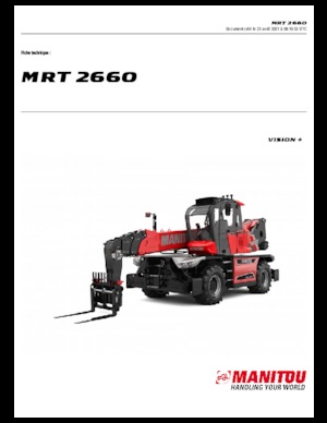 Ładowarka teleskopowa obrotowa Manitou MRT 2660-360 160 Y