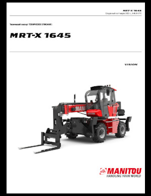 Ładowarka teleskopowa obrotowa Manitou MRT-X 1645