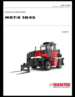 Ładowarka teleskopowa obrotowa Manitou MRT-X 1845