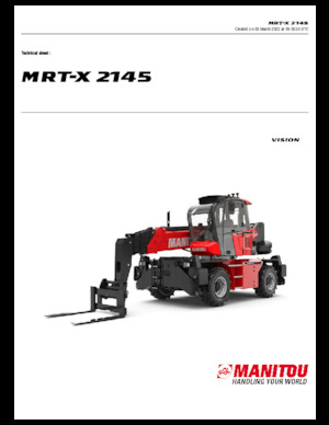 Ładowarka teleskopowa obrotowa Manitou MRT-X 2145