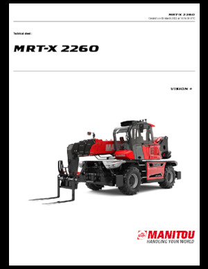 Ładowarka teleskopowa obrotowa Manitou MRT-X 2260